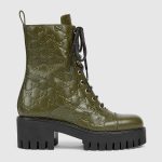 Gucci Women’s lace-up ankle boot with GG